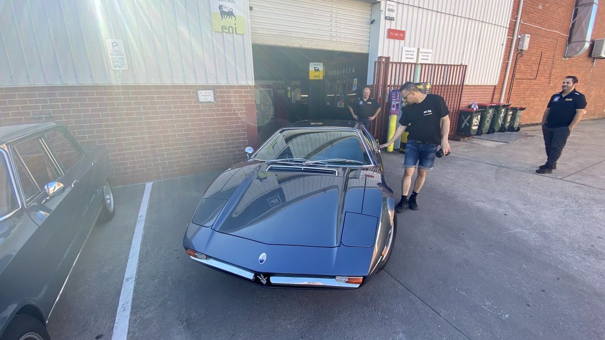 Dppietta Adelaide Video Shoot Maserati