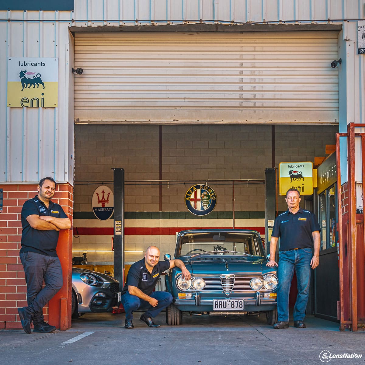 The crew of Doppietta Adelaide