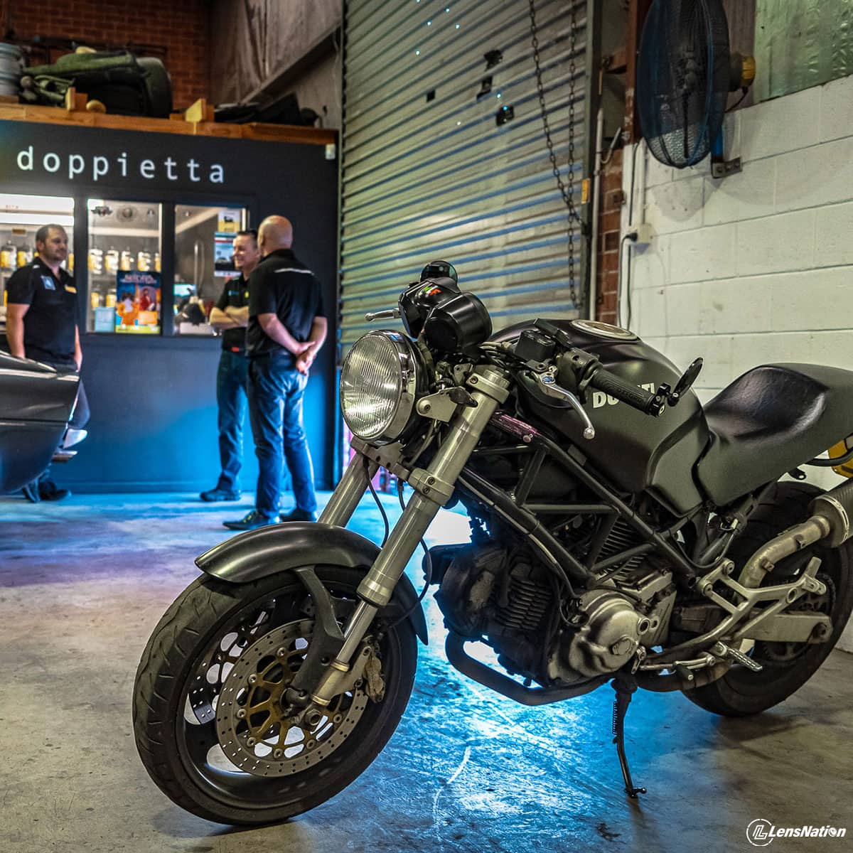 Ducati at the workshop
