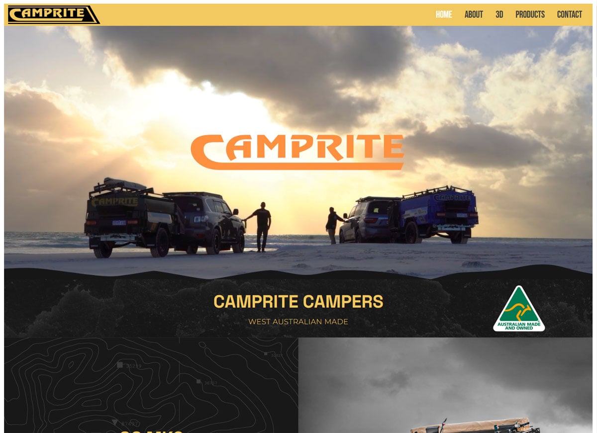 Camprite Campers Website
