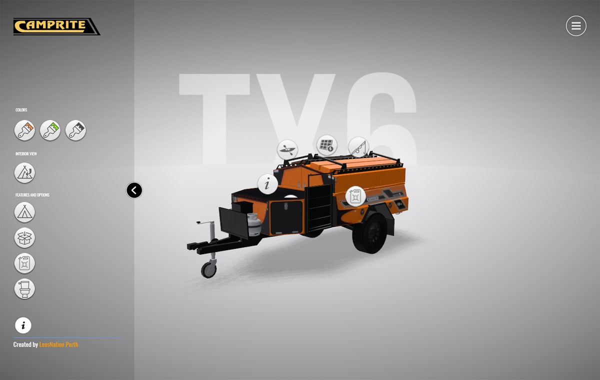 Camprite Trailer 3d Tour