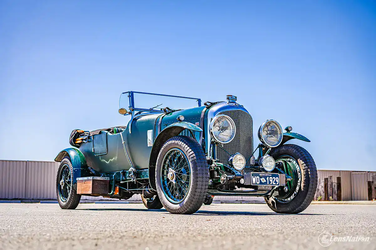 Bentley 1929 4½‑Liter – Front View (Perth)