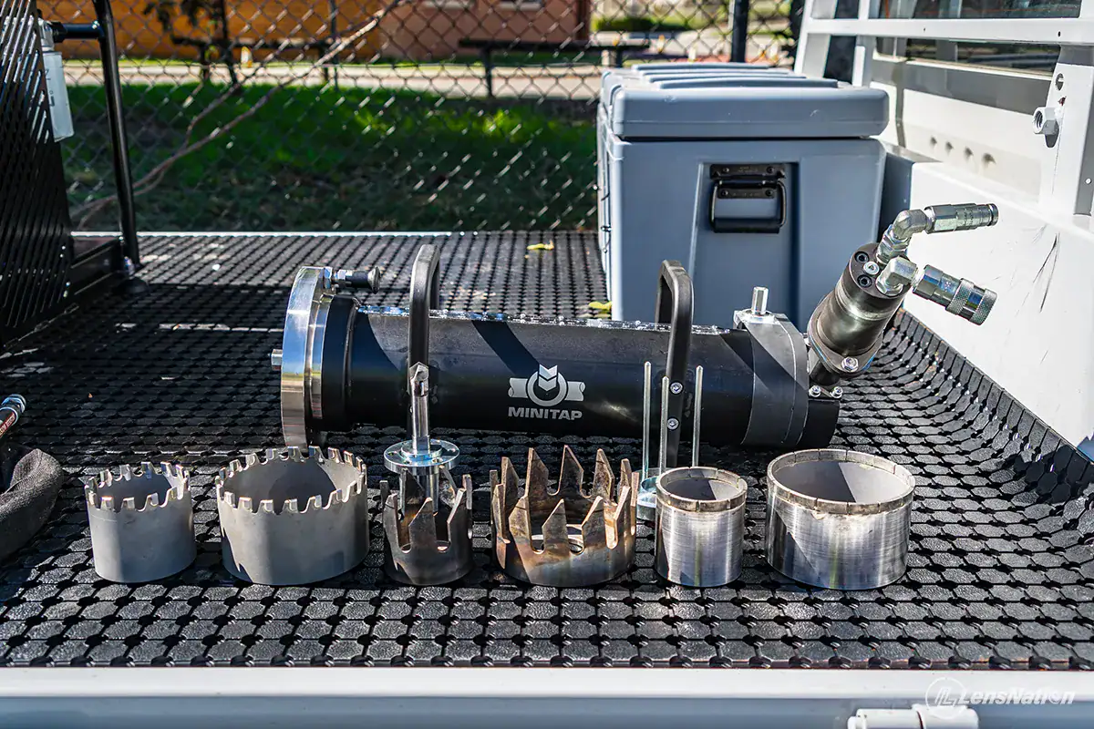 Perth industrial photographer capturing utilities infrastructure equipment