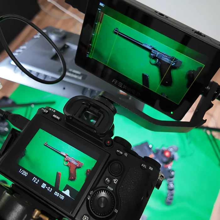 Historic Weapons Photography Setup