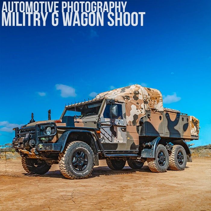 Australian Military G-Wagon Fleet Photography