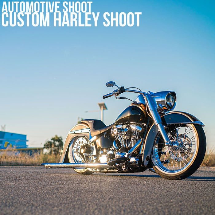 Harley Davidson Perth Motorcycle Photoshoot