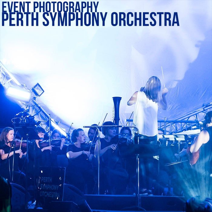 Event Photography perth symphony orchestra concert 2020
