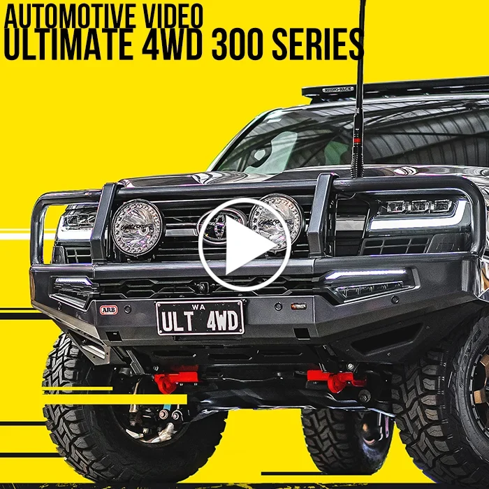 4wd video shoot for youtube Landcruiser 300 series